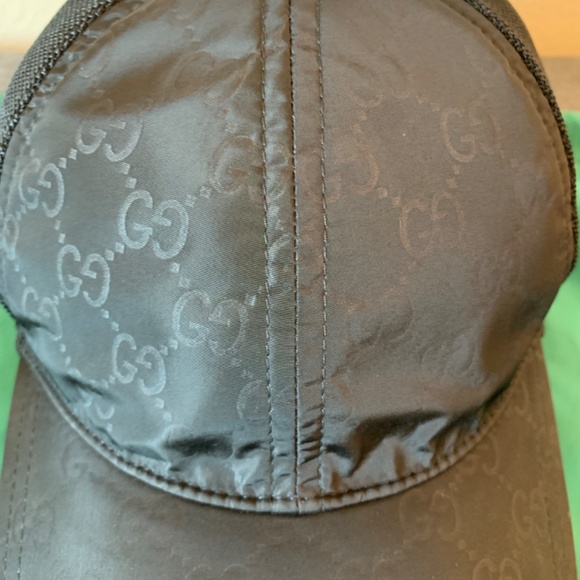 Gucci Vinyl Baseball Snap Back Hat - Picture 2 of 6